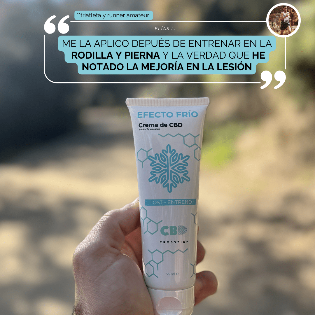 Crema Efecto Frío CBD 75 ml - CROSSZION