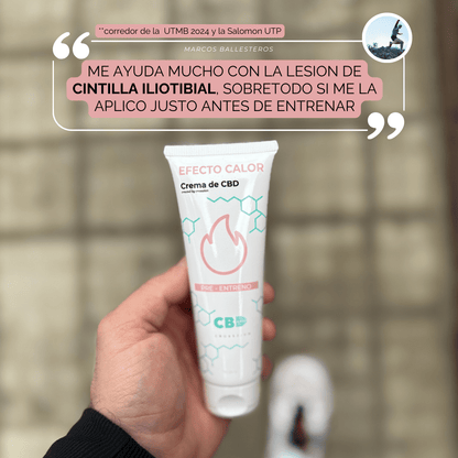 Crema Efecto Calor CBD 75 ml - CROSSZION